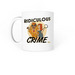 The Chalice, a White Coffee Mug (back-view)