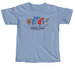 Go Team, a Washed Denim Comfort Colors Unisex Tee
