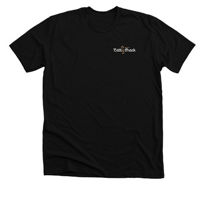Until None Suffer - Tops, a Solid Black Blend Premium Unisex Tee