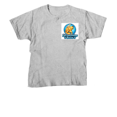 Kid's Fairytail Endings Rescue T-shirts&nbsp;, a Sport Grey Youth Unisex Tee