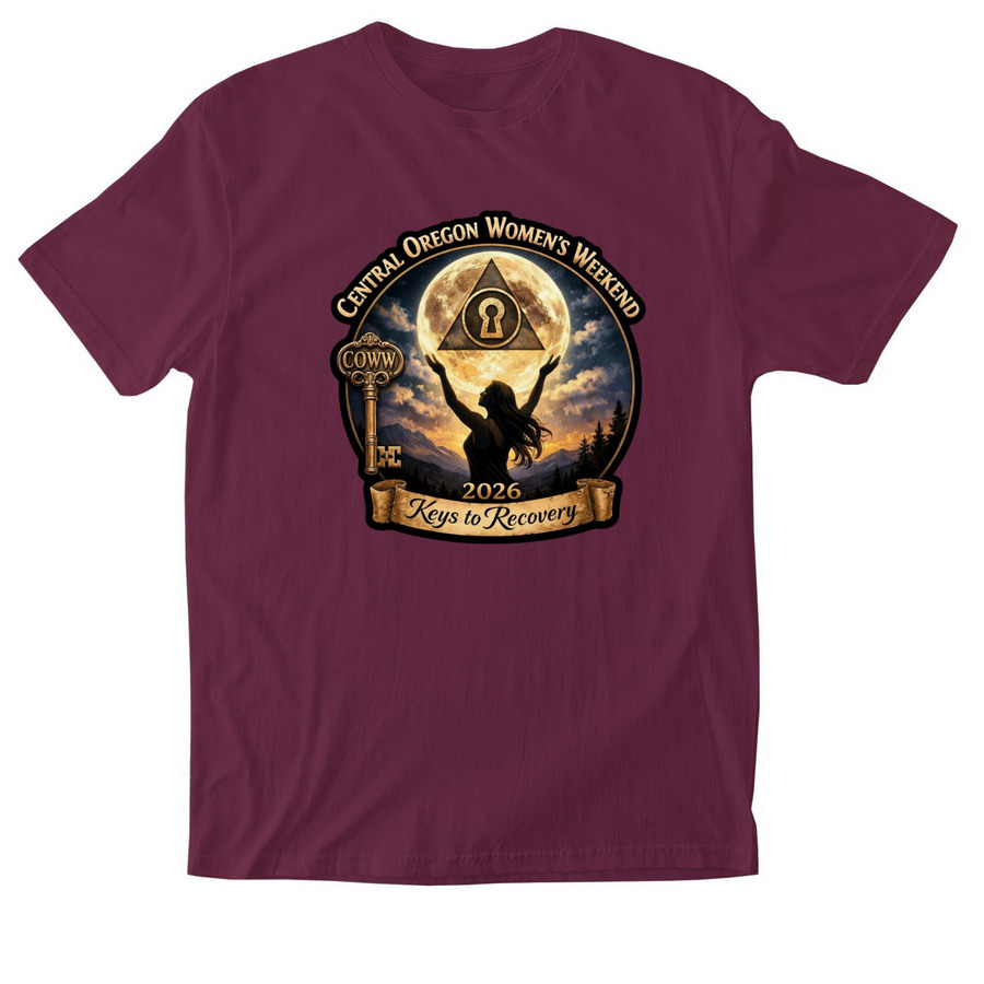 COWW 2026 Tops, a Maroon Softstyle Cotton Tee