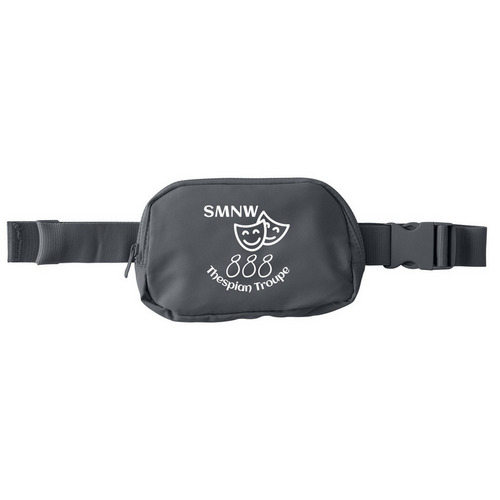 Troupe Bag, a Storm Grey Matte Hip Pack