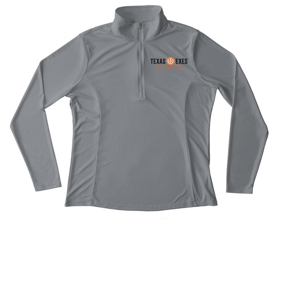 BAN Athletic Wear, a Grey Concrete Women's Performance Quarter Zip Pullover