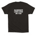 Sleep Apnea: Let's Face It! 2026, a Black Premium Cotton Tee (back-view)