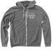 HoneyRock Zip Up Hoodie, a Deep Heather Zip Up Hoodie