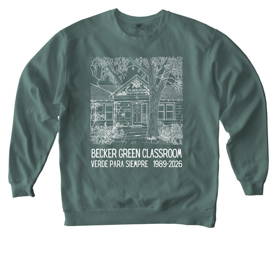 BGC Commemorative Tee, a Blue Spruce Comfort Colors Crewneck Sweatshirt