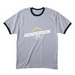 California 2.0 starts now, a Athletic Heather/ Jet Black Cotton Ringer Tee