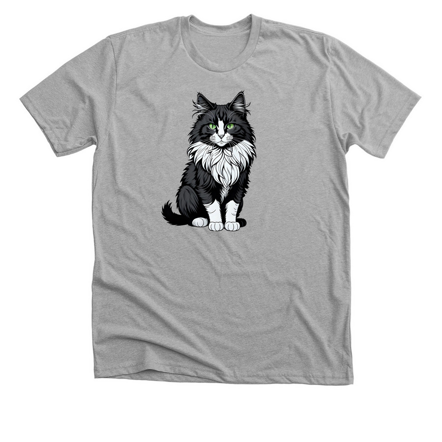 Oreo?s Haven, a Athletic Heather Premium Unisex Tee