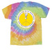 Radicalize with Radishes, a Eternity Classic Tie Dye Tee (back-view)