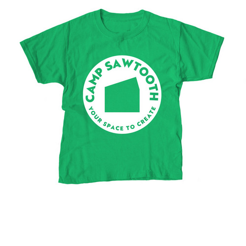 Camp Sawtooth 2026, a Irish Green Youth Unisex Tee