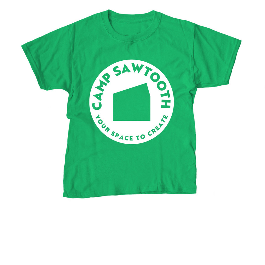 Camp Sawtooth 2026, a Irish Green Youth Unisex Tee