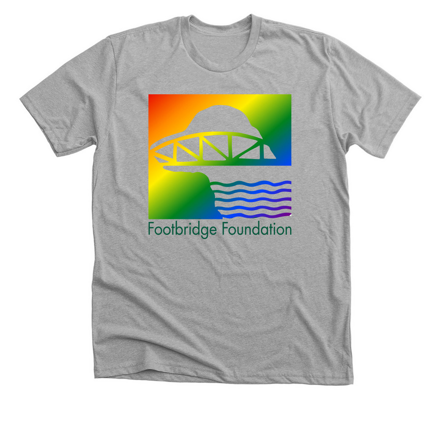 Rescue With Pride, a Athletic Heather Premium Unisex Tee