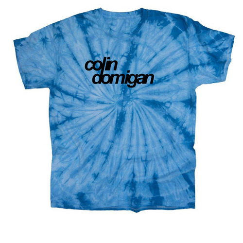 codologo classic, a Baby Blue Classic Tie Dye Tee