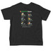 Go Birds-Toddler_Kelly Green 2, a Black Toddler Tee (back-view)