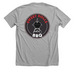 Official Sweet Rolls BBQ Merch!!, a Athletic Heather Premium Unisex Tee (back-view)