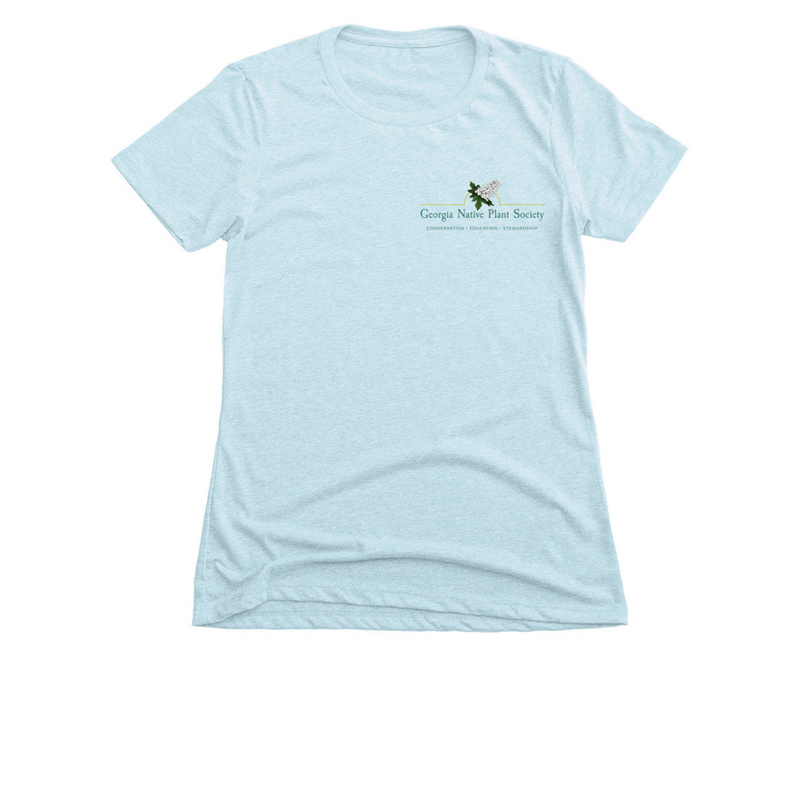 Spotted Beebalm 2023 Plant of the Year w Logo, a Ice Blue Women's Slim Fit Tee