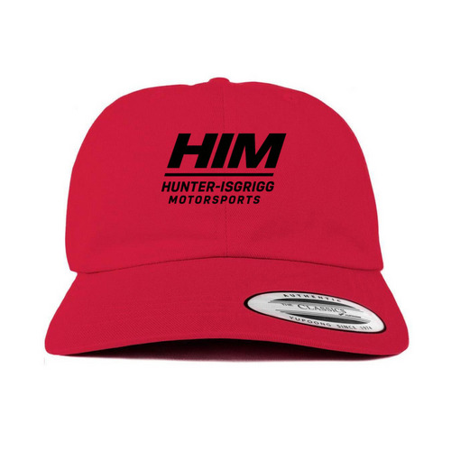 Team HIM Headwear, a Cranberry Printed Classic Baseball Cap