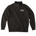 The Dad Sweatshirt, a Black Midweight Quarter Zip Pullover