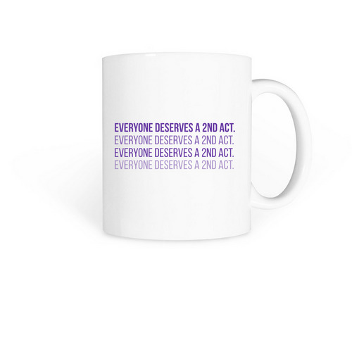 2nd Act, a White Coffee Mug