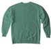 Friends SNF White Logo Tee, a Light Green Comfort Colors Crewneck Sweatshirt (back-view)