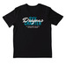 Charter athleisure classic, a Black Nike Dri-FIT Jersey Blend Performance Tee (back-view)