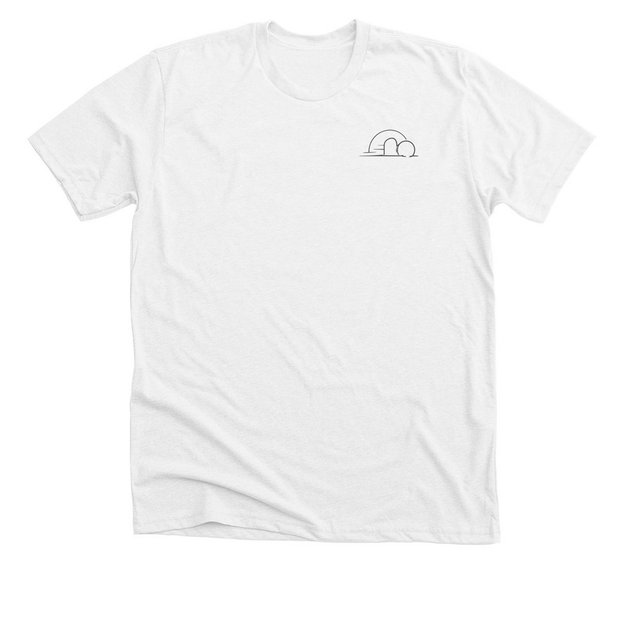 The Empty Tomb, a Solid White Blend Premium Unisex Tee