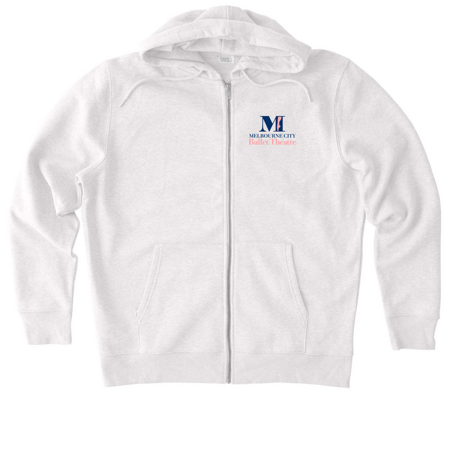 2026 Nutcracker Spectacular, a Cool Heather Grey Stanley/Stella Unisex Cultivator 2.0 Zip Up Hoodie