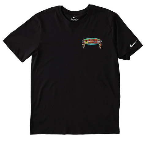 Beach athletic, a Black Nike Dri-FIT Jersey Blend Performance Tee