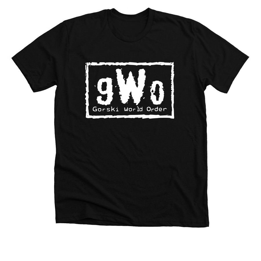gWo, a Solid Black Blend Premium Unisex Tee