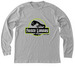 Jurassic Library, a Athletic Heather Premium Long Sleeve Tee