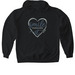 Smile Through it&nbsp;, a Black Gildan Softstyle Pullover Hoodie