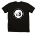 Black Knights Large Original Logo T-Shirt, a Solid Black Blend Premium Unisex Tee