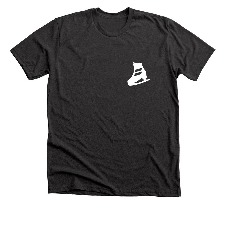 Equal Edges Skate Dad, a Dark Grey Heather Premium Unisex Tee