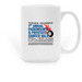 Emaw's Mug for Chris's Cruisers, a White Large Coffee Mug