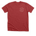 Change the world with love, a Heather Canvas Red Premium Unisex Tee