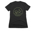 Nature Conservation as A Way of Life, a Charcoal Women's Slim Fit Tee