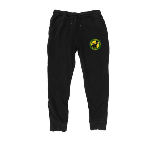 Pants, a Black Midweight Fleece Joggers