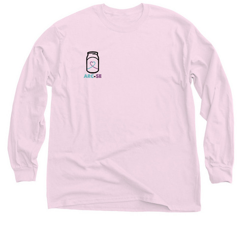 They Ban It. We Fund It., a Light Pink Classic Long Sleeve Tee