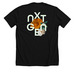 NXTGEN | Life Made New, a Solid Black Blend Premium Unisex Tee (back-view)