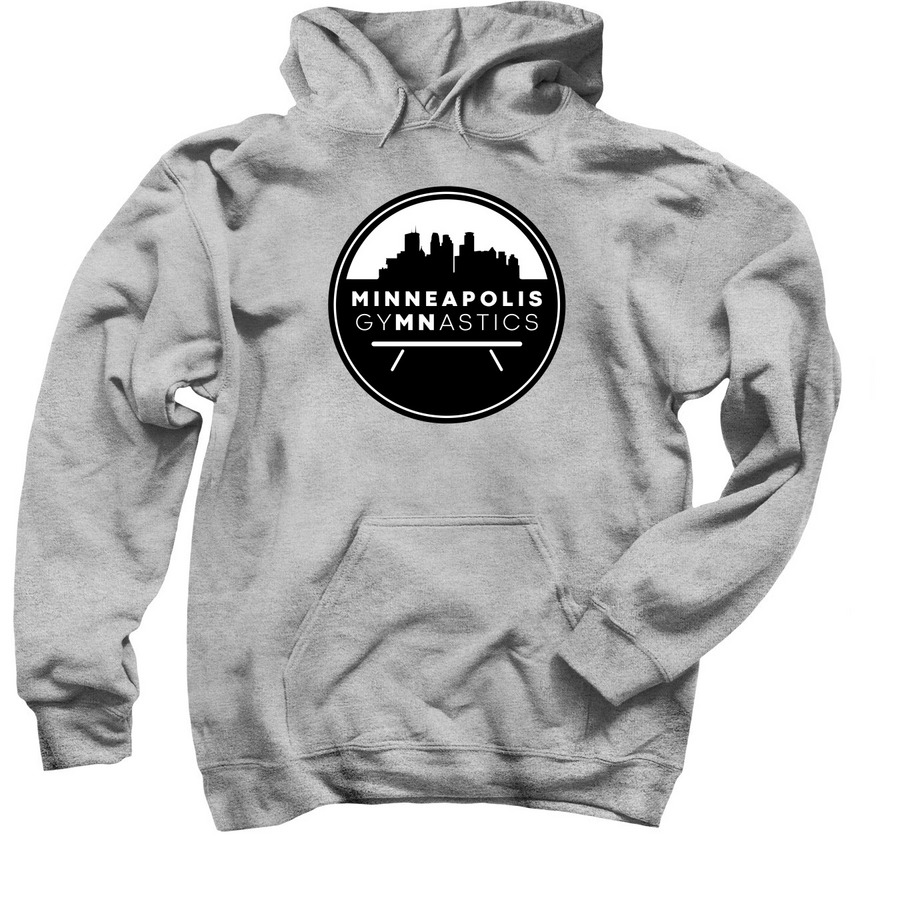 The Adults Gym Hoodie — Sport Grey