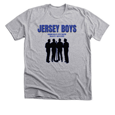 JB Cast Shirts, a Athletic Heather Premium Unisex Tee