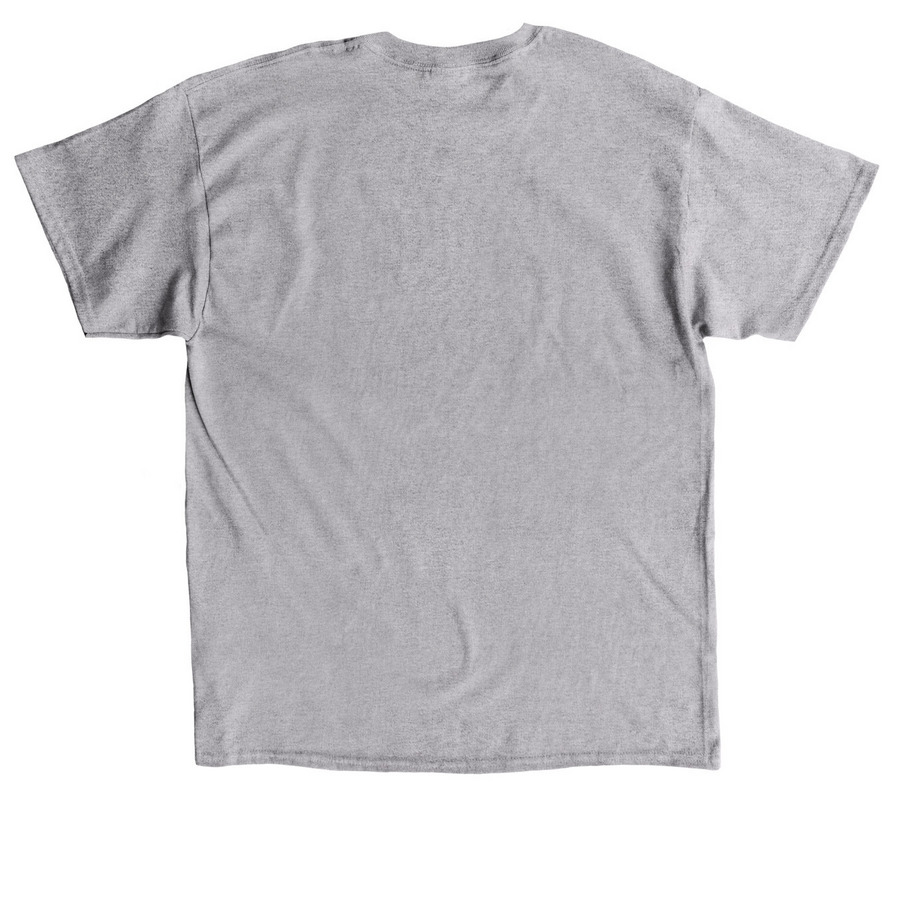 "Library Love" Booktrovert Apparel, a Sport Grey Classic Unisex Tee (back-view)