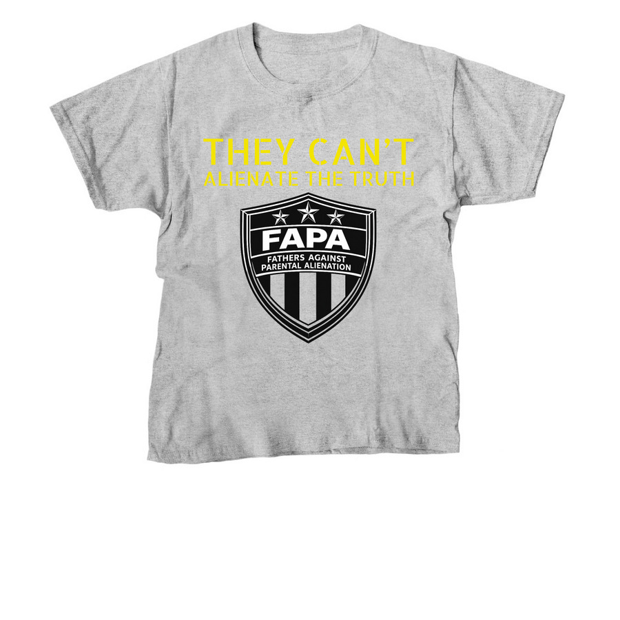 FAPA MERCH&nbsp;, a Sport Grey Youth Unisex Tee