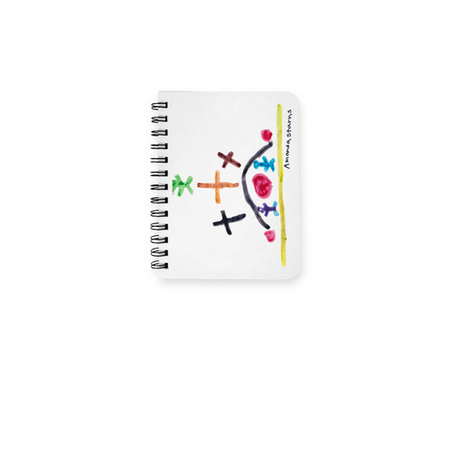 Amanda Notebook, a White Spiral Notebook