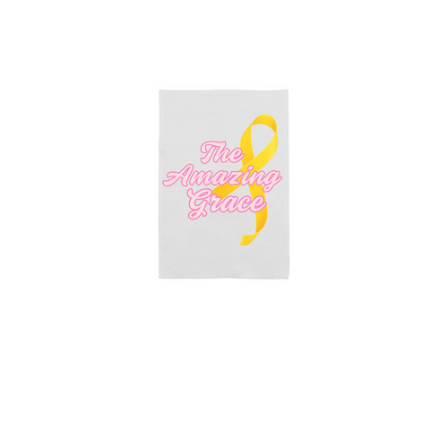 Amazing Grace | Yard Sign 2, a White 12" x 18" Yard Flag