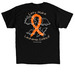 Charlie?s FIGHT Against Leukemia! ?, a Black Classic Unisex Tee (back-view)