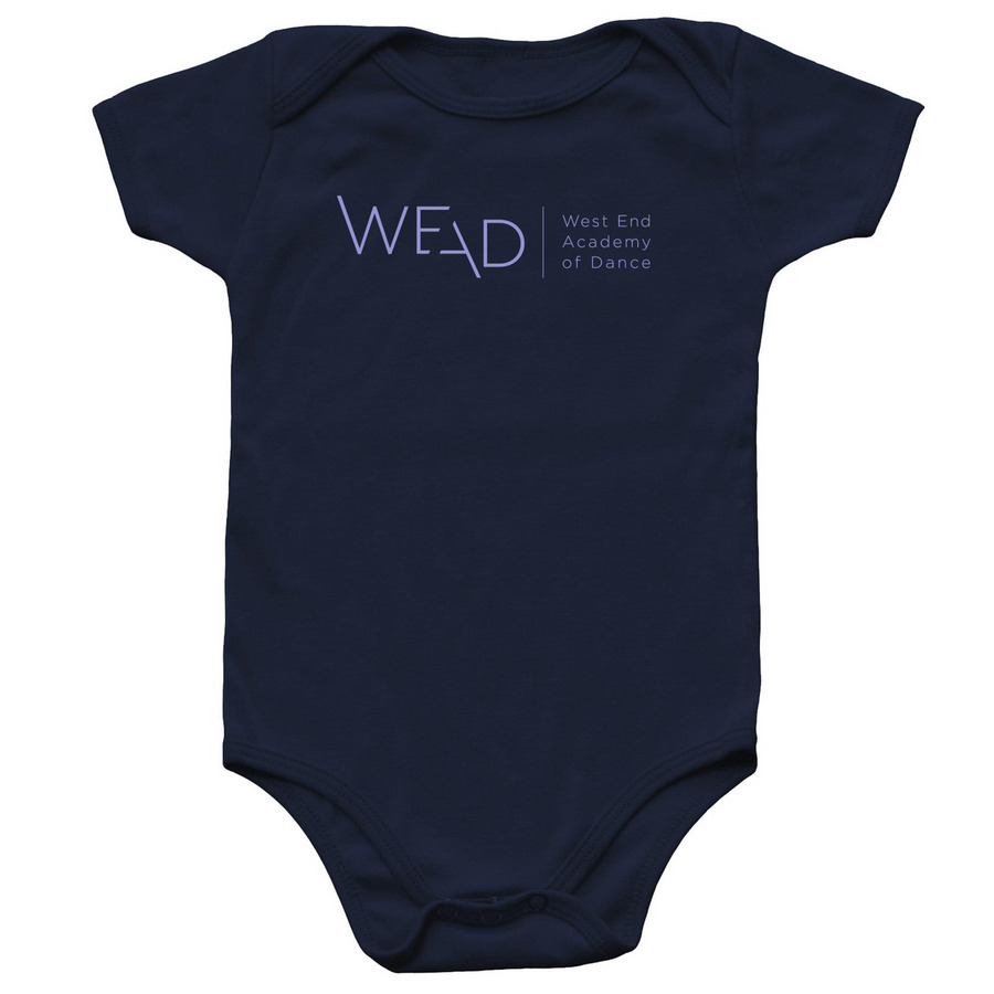 WEAD Infant Onesie, a Navy Infant Onesie