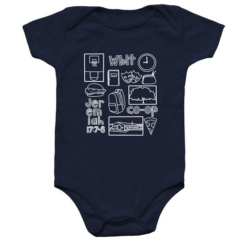 WBLT Baby, a Navy Infant Onesie
