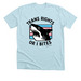 "...or I Bites" Fierce Shark, a Heather Ice Blue Premium Unisex Tee
