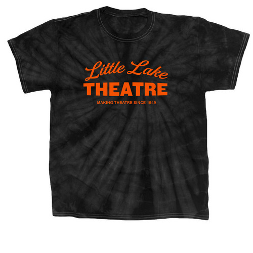 Black Tie-Dye T-Shirt, a Black Classic Tie Dye Tee